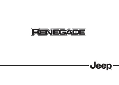 Couverture Notice Jeep Renegade