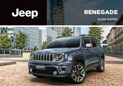 Couverture Notice Jeep Renegade