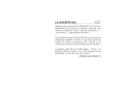 Couverture Notice Kia Carens