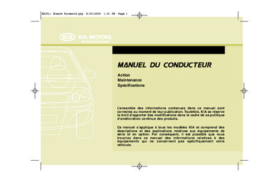 Couverture Notice Kia Cee'd