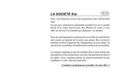 Couverture Notice Kia Niro