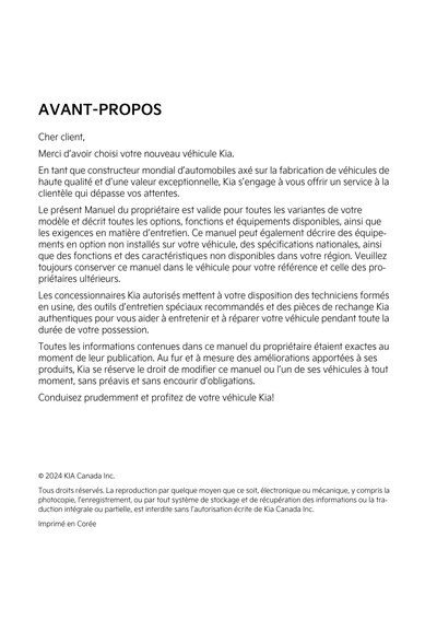 Couverture Notice Kia Sportage