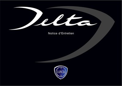 Couverture Notice Lancia Delta