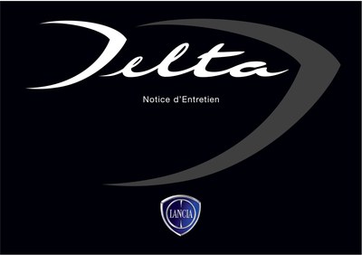 Couverture Notice Lancia Delta