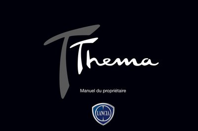 Couverture Notice Lancia Thema