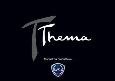 Couverture Notice Lancia Thema