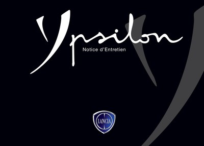 Couverture Notice Lancia Ypsilon