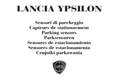 Couverture Notice Lancia Ypsilon