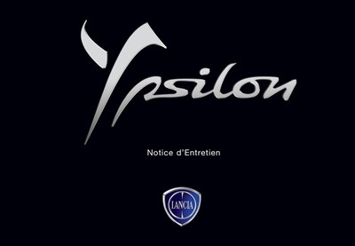 Couverture Notice Lancia Ypsilon
