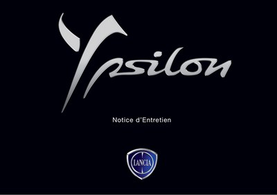Couverture Notice Lancia Ypsilon