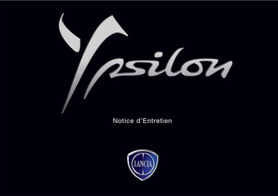 Couverture Notice Lancia Ypsilon