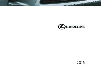 Couverture Notice Lexus CT