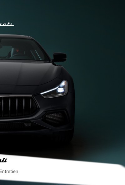 Couverture Notice Maserati Ghibli