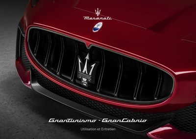 Couverture Notice Maserati GranTurismo