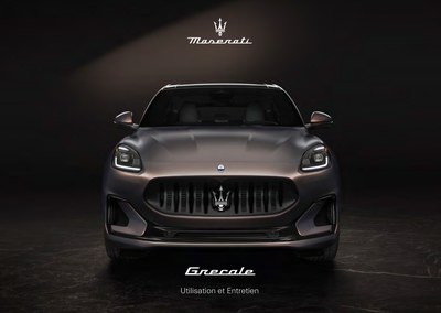 Couverture Notice Maserati Grecale