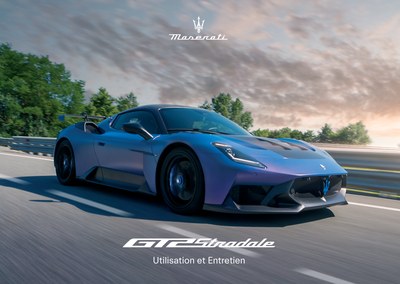 Couverture Notice Maserati MC20