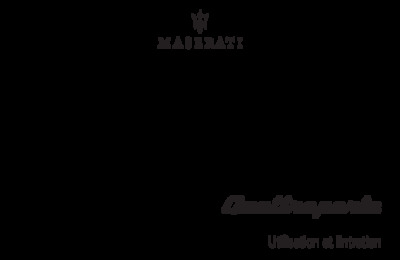 Couverture Notice Maserati Quattroporte
