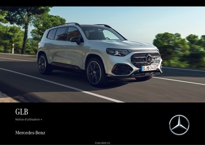 Couverture Notice Mercedes-Benz Classe GLB