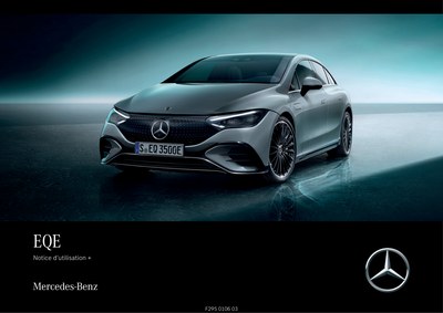 Couverture Notice Mercedes-Benz EQE
