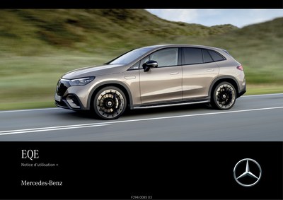 Couverture Notice Mercedes-Benz EQE SUV