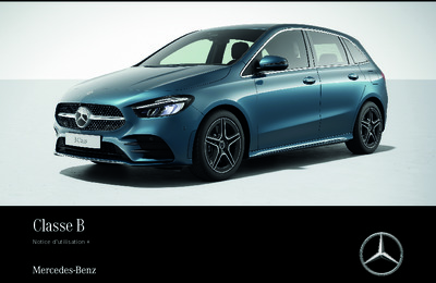 Couverture Notice Mercedes-Benz Classe B