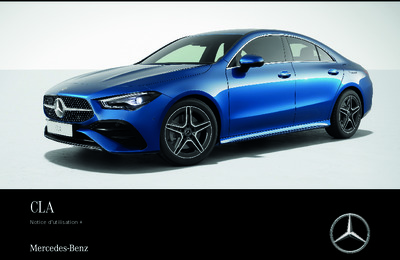Couverture Notice Mercedes-Benz Classe CLA