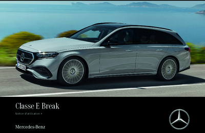 Couverture Notice Mercedes-Benz Classe E Break