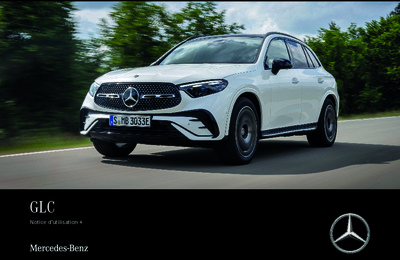 Couverture Notice Mercedes-Benz Classe GLC