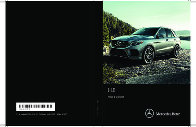 Couverture Notice Mercedes-Benz Classe GLE