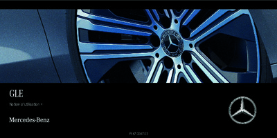 Couverture Notice Mercedes-Benz Classe GLE