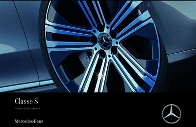 Couverture Notice Mercedes-Benz Classe S