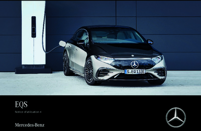 Couverture Notice Mercedes-Benz EQS