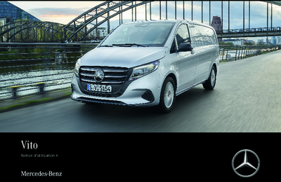 Couverture Notice Mercedes-Benz Vito