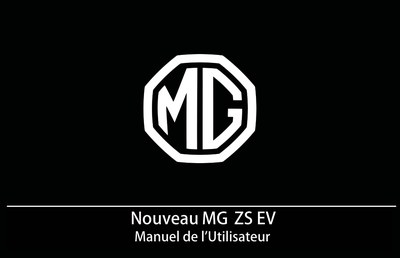 Couverture Notice MG ZS EV