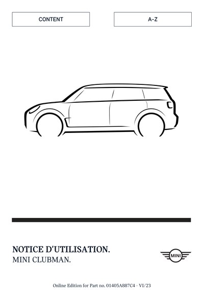 Couverture Notice Mini Clubman