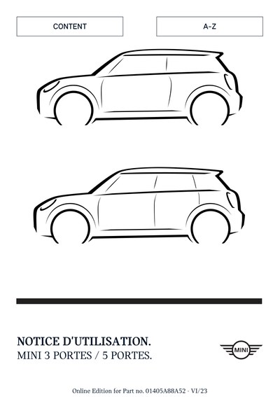 Couverture Notice Mini Hatch