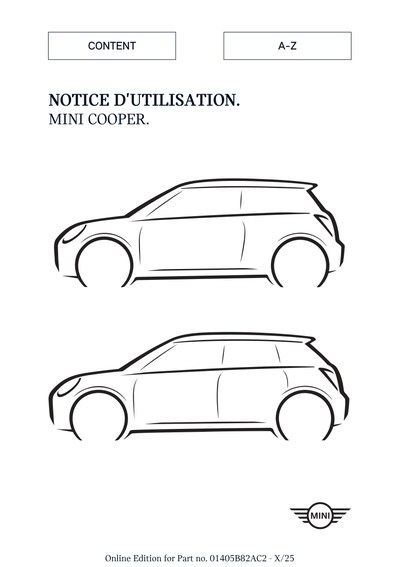 Couverture Notice Mini Hatch