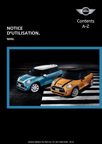 Couverture Notice Mini Hatch