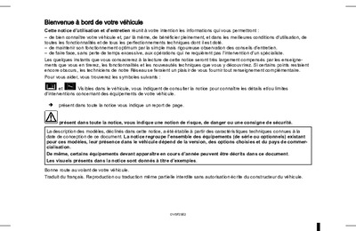 Couverture Notice Mitsubishi ASX