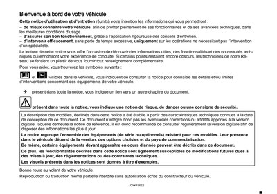 Couverture Notice Mitsubishi Eclipse Cross