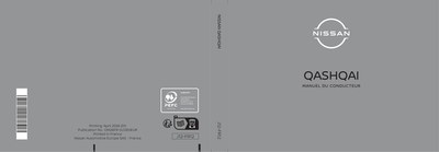 Couverture Notice Nissan Qashqai