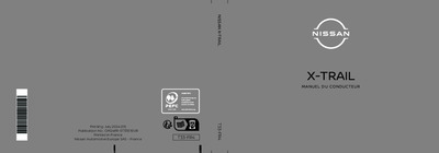 Couverture Notice Nissan X-Trail