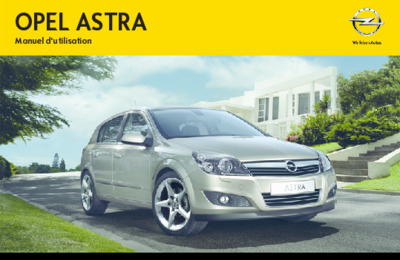 Couverture Notice Opel Astra