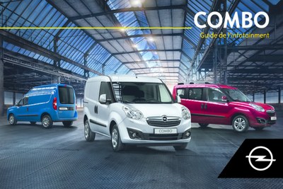 Couverture Notice Opel Combo