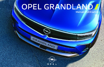 Couverture Notice Opel Grandland
