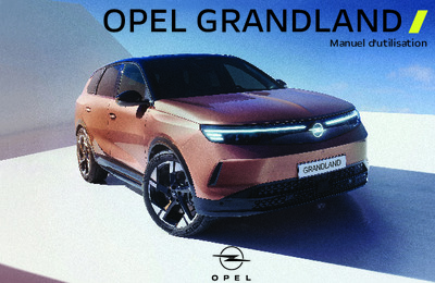 Couverture Notice Opel Grandland