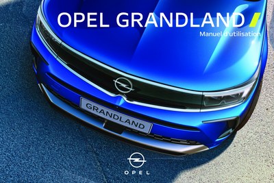 Couverture Notice Opel Grandland