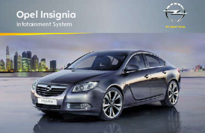 Couverture Notice Opel Insigna