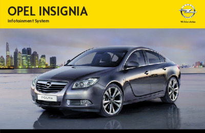 Couverture Notice Opel Insigna