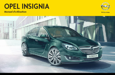 Couverture Notice Opel Insigna